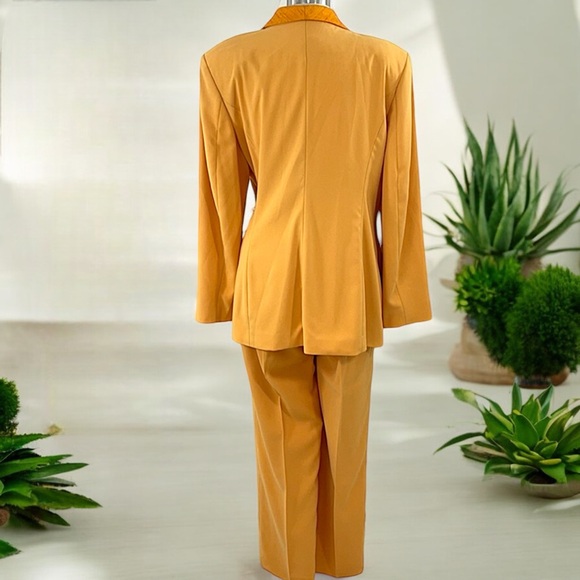 Tania Bella Collection Golden Mustard Pant Suit - Picture 6 of 16